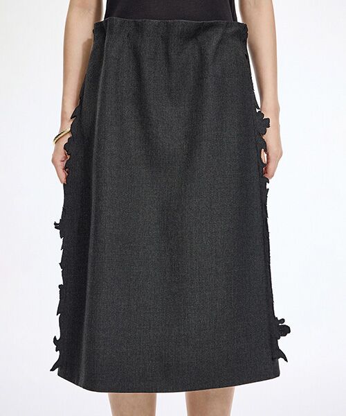 JNBY / ジェーエヌビーワイ ロング・マキシ丈スカート | Elegant Cutwork Skirt | 詳細4