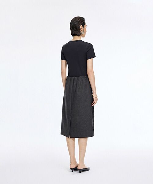 JNBY / ジェーエヌビーワイ ロング・マキシ丈スカート | Elegant Cutwork Skirt | 詳細8