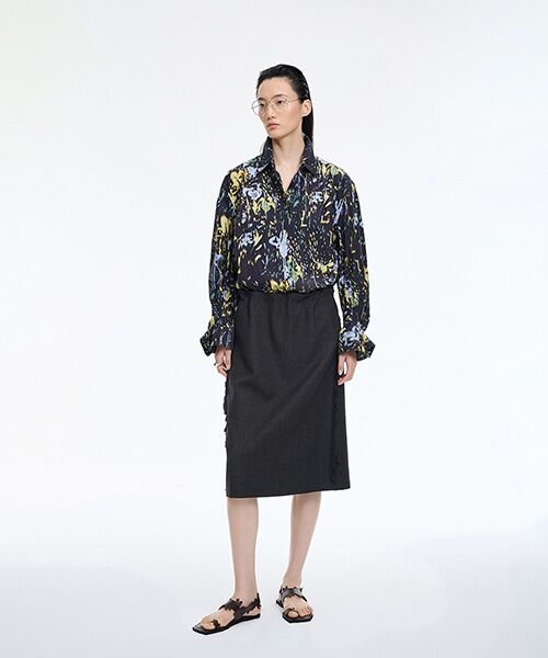 JNBY / ジェーエヌビーワイ ロング・マキシ丈スカート | Elegant Cutwork Skirt | 詳細9