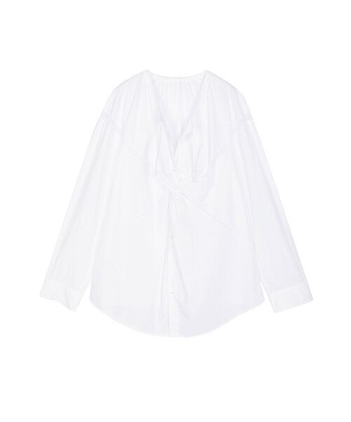 JNBY / ジェーエヌビーワイ シャツ・ブラウス | Lace Patchwork Blouse | 詳細7