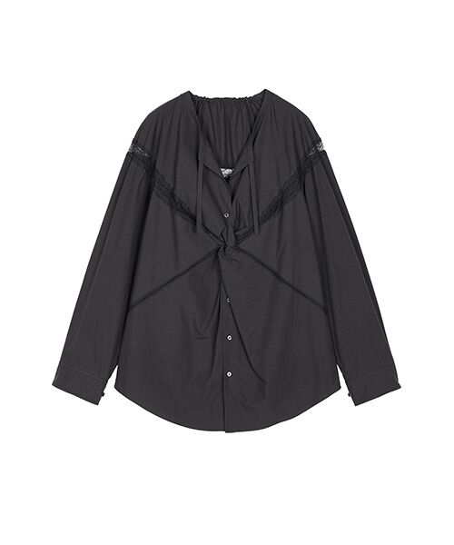 JNBY / ジェーエヌビーワイ シャツ・ブラウス | Lace Patchwork Blouse | 詳細21