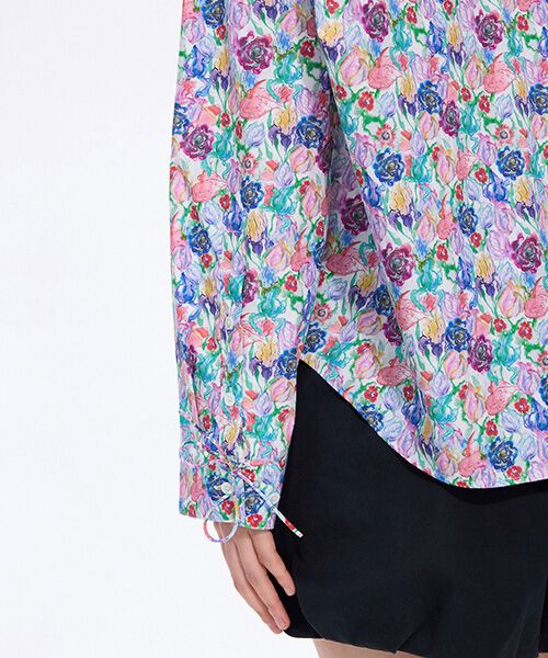 JNBY / ジェーエヌビーワイ シャツ・ブラウス | Watercolor Tulip Shirt | 詳細3