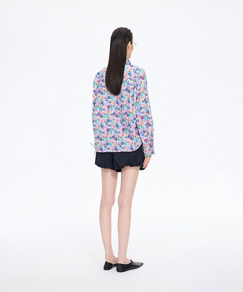 JNBY / ジェーエヌビーワイ シャツ・ブラウス | Watercolor Tulip Shirt | 詳細6