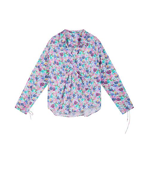 JNBY / ジェーエヌビーワイ シャツ・ブラウス | Watercolor Tulip Shirt | 詳細7