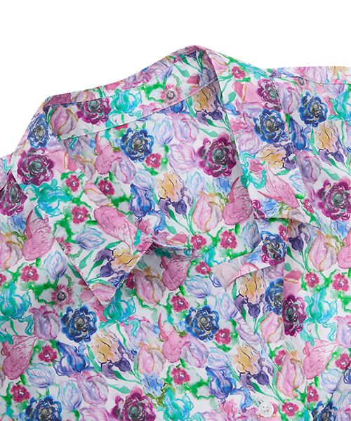 JNBY / ジェーエヌビーワイ シャツ・ブラウス | Watercolor Tulip Shirt | 詳細9