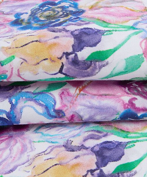 JNBY / ジェーエヌビーワイ シャツ・ブラウス | Watercolor Tulip Shirt | 詳細12