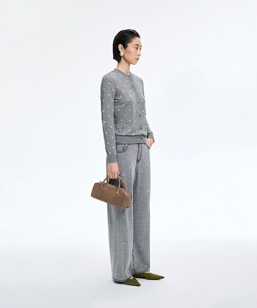 JNBY / ジェーエヌビーワイ カーディガン・ボレロ | Sheer Polka Dot Cardigan | 詳細10