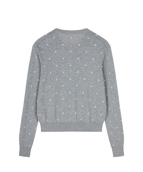 JNBY / ジェーエヌビーワイ カーディガン・ボレロ | Sheer Polka Dot Cardigan | 詳細13