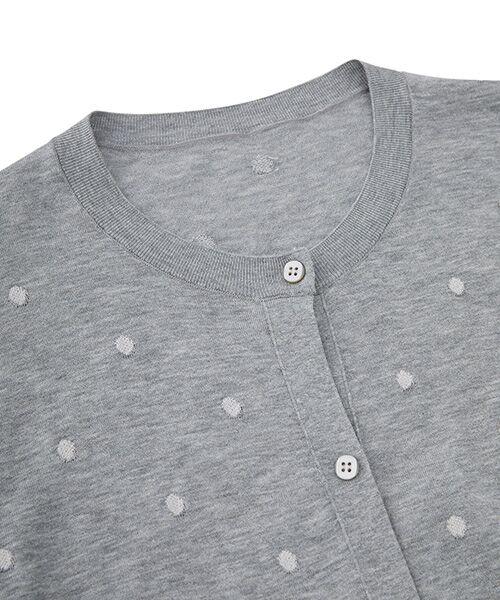 JNBY / ジェーエヌビーワイ カーディガン・ボレロ | Sheer Polka Dot Cardigan | 詳細14