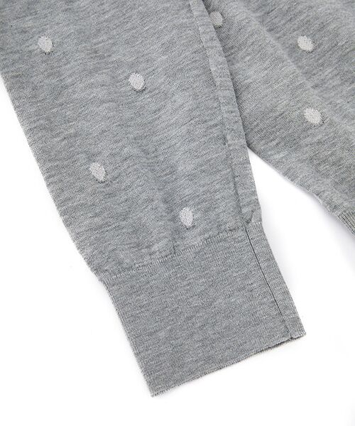 JNBY / ジェーエヌビーワイ カーディガン・ボレロ | Sheer Polka Dot Cardigan | 詳細15