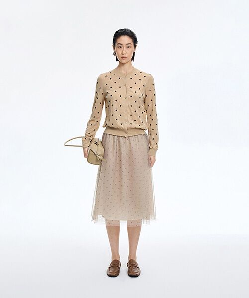 JNBY / ジェーエヌビーワイ カーディガン・ボレロ | Sheer Polka Dot Cardigan | 詳細19