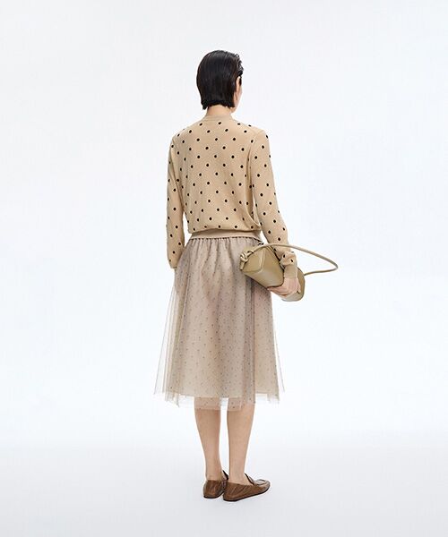 JNBY / ジェーエヌビーワイ カーディガン・ボレロ | Sheer Polka Dot Cardigan | 詳細21