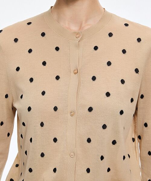 JNBY / ジェーエヌビーワイ カーディガン・ボレロ | Sheer Polka Dot Cardigan | 詳細22