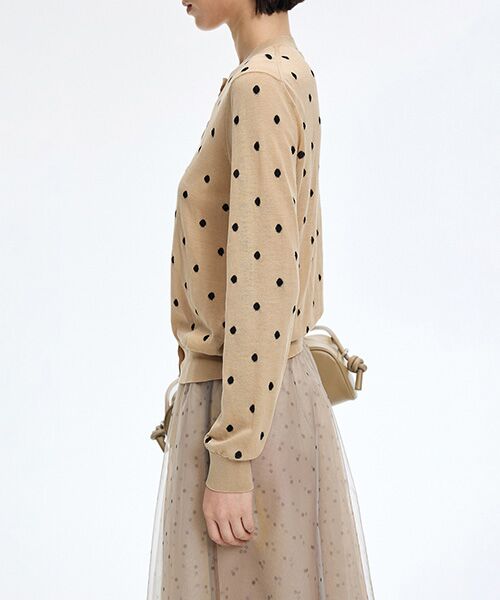 JNBY / ジェーエヌビーワイ カーディガン・ボレロ | Sheer Polka Dot Cardigan | 詳細23