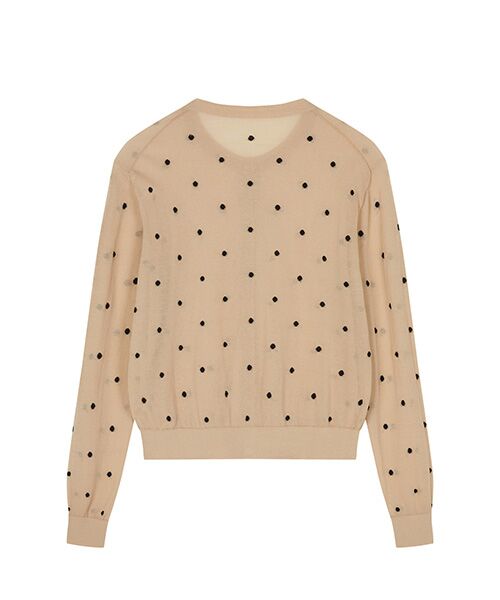 JNBY / ジェーエヌビーワイ カーディガン・ボレロ | Sheer Polka Dot Cardigan | 詳細25