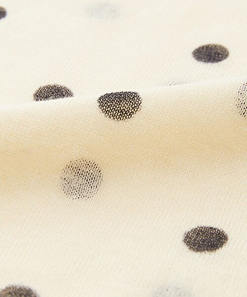 JNBY / ジェーエヌビーワイ その他トップス | Sheer Polka Dot Polo Knit | 詳細12