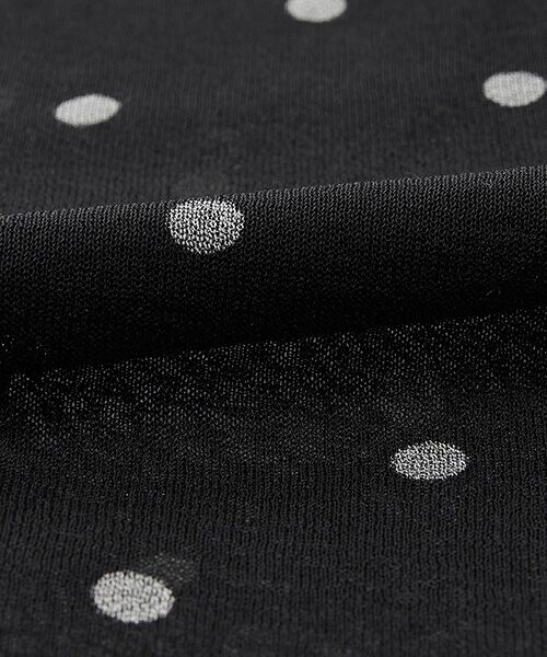 JNBY / ジェーエヌビーワイ その他トップス | Sheer Polka Dot Polo Knit | 詳細22