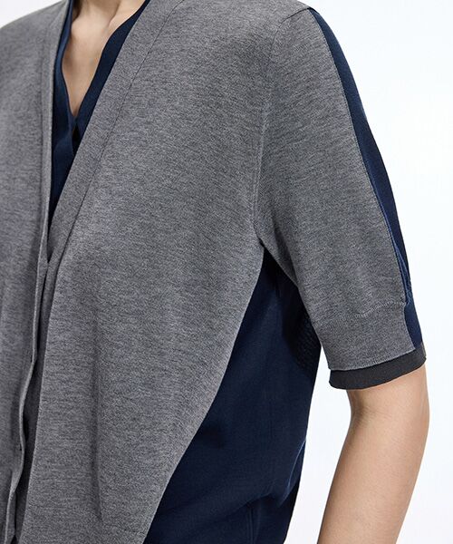 JNBY / ジェーエヌビーワイ カーディガン・ボレロ | Clean Layered Cardigan | 詳細3