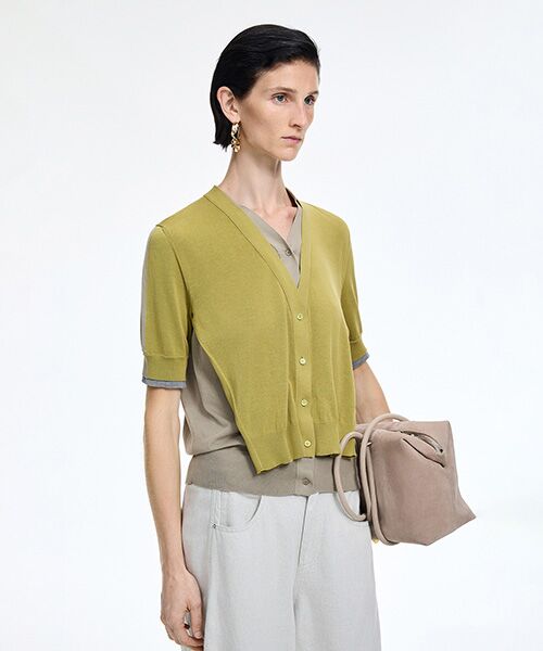JNBY / ジェーエヌビーワイ カーディガン・ボレロ | Clean Layered Cardigan | 詳細10