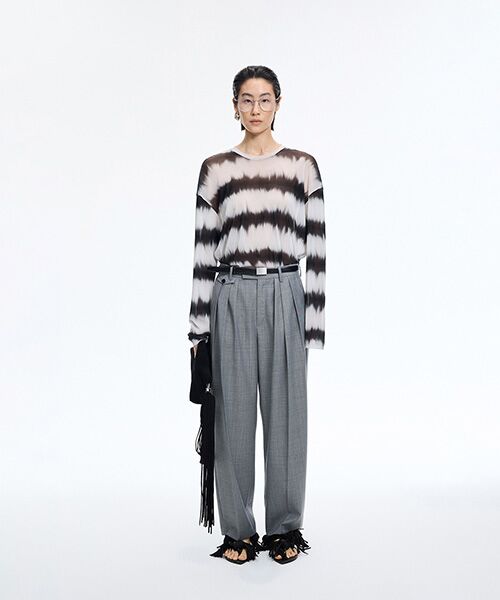 JNBY / ジェーエヌビーワイ スラックス・ドレスパンツ | Tailored Pleated Trousers | 詳細7