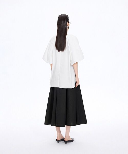 JNBY / ジェーエヌビーワイ シャツ・ブラウス | Relaxed V-neck Shirt | 詳細6