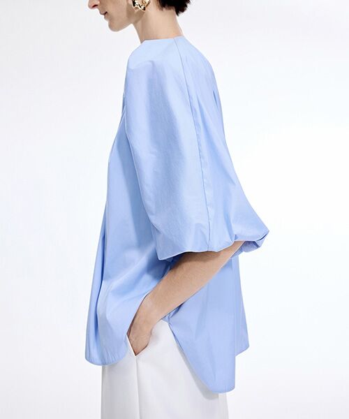 JNBY / ジェーエヌビーワイ シャツ・ブラウス | Relaxed V-neck Shirt | 詳細18