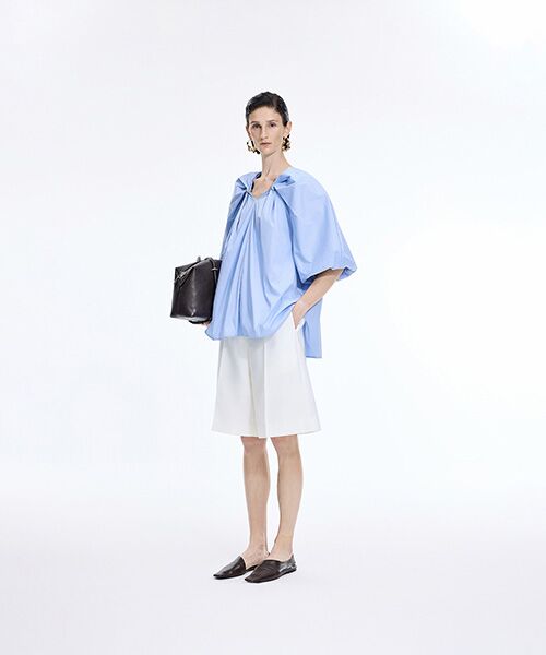 JNBY / ジェーエヌビーワイ シャツ・ブラウス | Relaxed V-neck Shirt | 詳細20