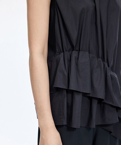 JNBY / ジェーエヌビーワイ シャツ・ブラウス | Sculpted Sleeveless Shirt | 詳細3