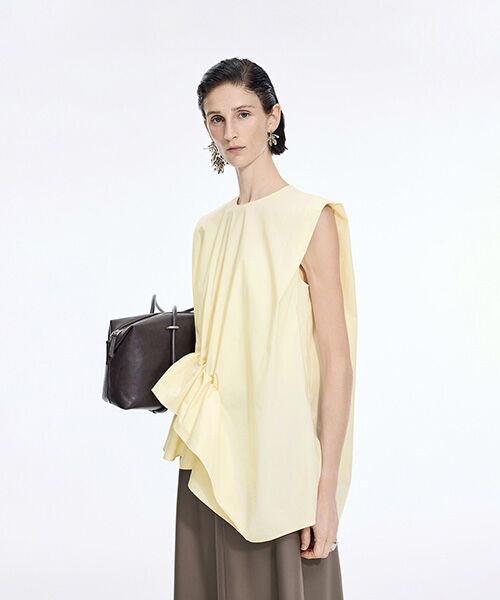 JNBY / ジェーエヌビーワイ シャツ・ブラウス | Sculpted Sleeveless Shirt | 詳細9