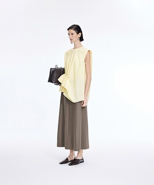 JNBY / ジェーエヌビーワイ シャツ・ブラウス | Sculpted Sleeveless Shirt | 詳細12