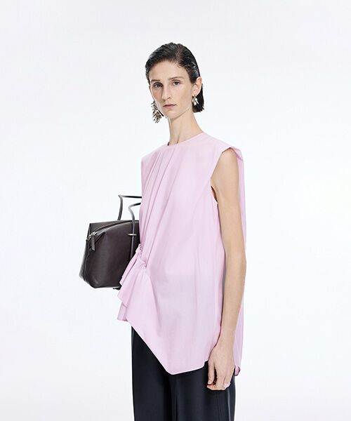 JNBY / ジェーエヌビーワイ シャツ・ブラウス | Sculpted Sleeveless Shirt | 詳細16