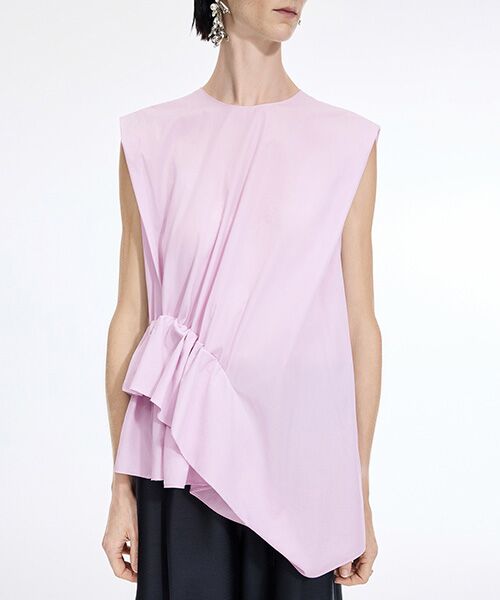 JNBY / ジェーエヌビーワイ シャツ・ブラウス | Sculpted Sleeveless Shirt | 詳細17