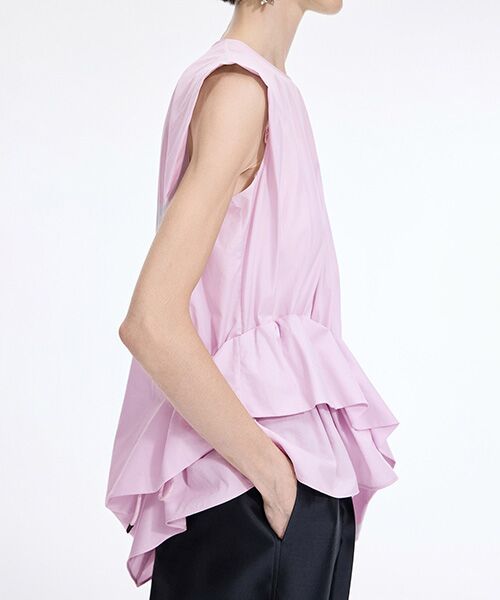JNBY / ジェーエヌビーワイ シャツ・ブラウス | Sculpted Sleeveless Shirt | 詳細18
