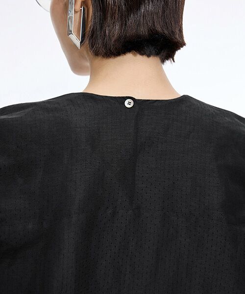 JNBY / ジェーエヌビーワイ シャツ・ブラウス | Minimal Dot Jacquard Top | 詳細16