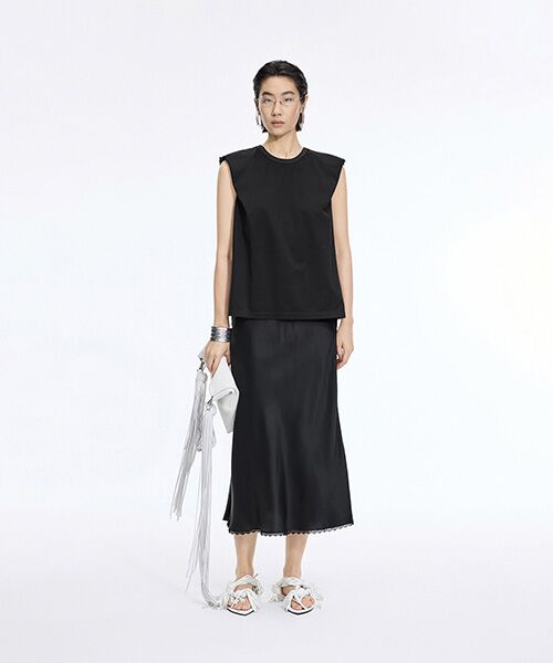 JNBY / ジェーエヌビーワイ シャツ・ブラウス | Minimal Dot Jacquard Top | 詳細17