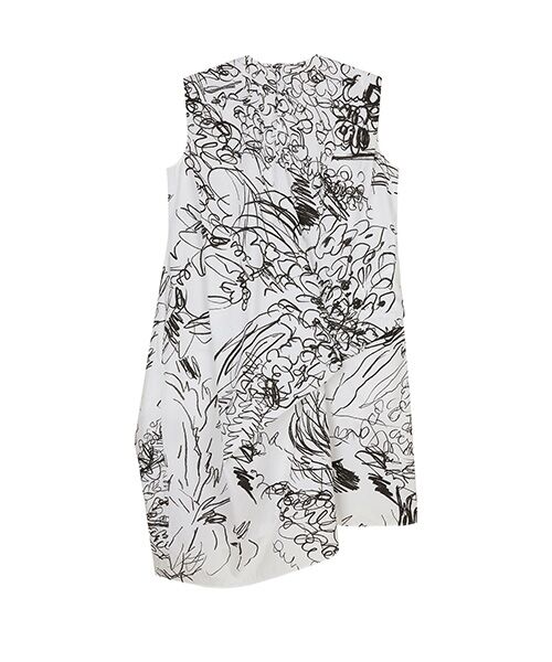 JNBY / ジェーエヌビーワイ ミニ丈・ひざ丈ワンピース | Sculpted Floral Dress | 詳細2