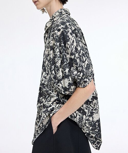 JNBY / ジェーエヌビーワイ シャツ・ブラウス | Botanical Print Relax Shirt | 詳細6