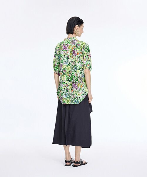 JNBY / ジェーエヌビーワイ シャツ・ブラウス | Botanical Print Relax Shirt | 詳細12