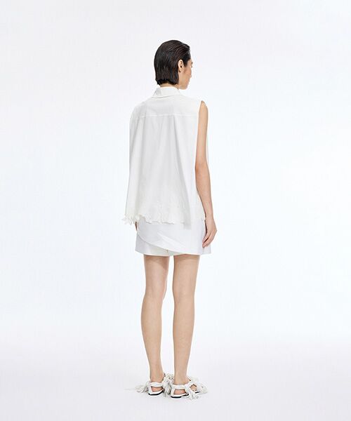 JNBY / ジェーエヌビーワイ シャツ・ブラウス | Floral Cutwork Poplin Shirt | 詳細3