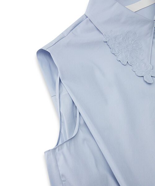 JNBY / ジェーエヌビーワイ シャツ・ブラウス | Floral Cutwork Poplin Shirt | 詳細22