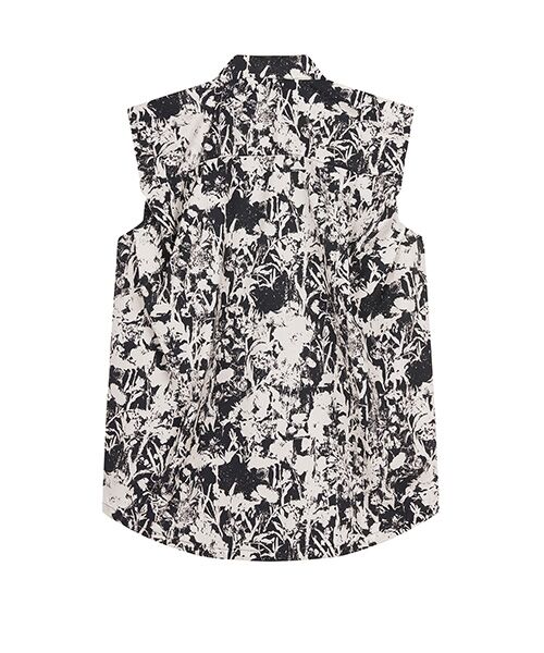 JNBY / ジェーエヌビーワイ シャツ・ブラウス | Botanical Print Sleeveless Shirt | 詳細8