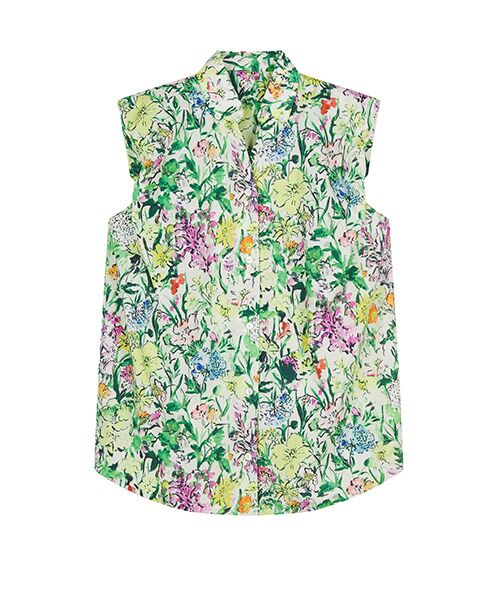 JNBY / ジェーエヌビーワイ シャツ・ブラウス | Botanical Print Sleeveless Shirt | 詳細16