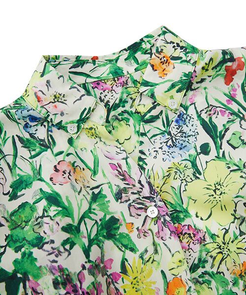 JNBY / ジェーエヌビーワイ シャツ・ブラウス | Botanical Print Sleeveless Shirt | 詳細19