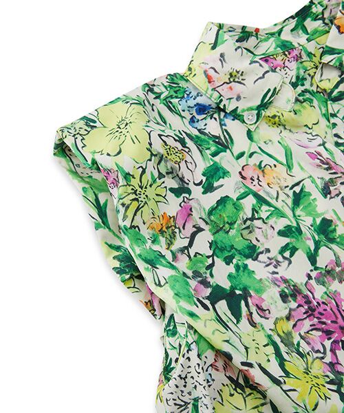 JNBY / ジェーエヌビーワイ シャツ・ブラウス | Botanical Print Sleeveless Shirt | 詳細20