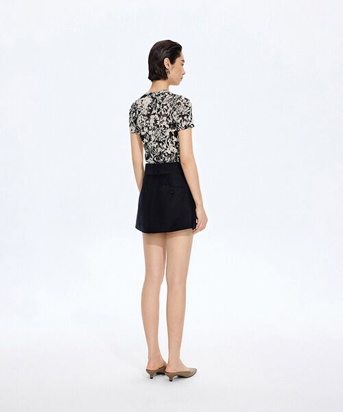 JNBY / ジェーエヌビーワイ Tシャツ | Floral Second-Skin Top | 詳細3