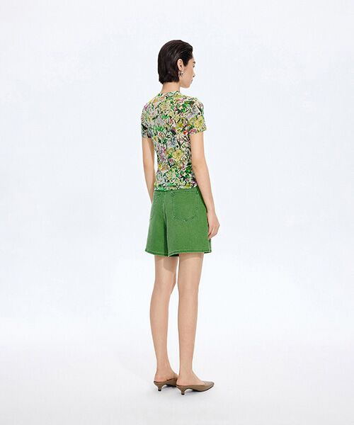 JNBY / ジェーエヌビーワイ Tシャツ | Floral Second-Skin Top | 詳細11