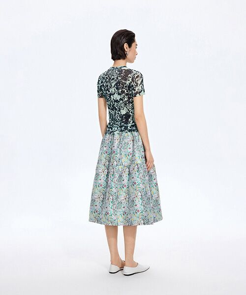 JNBY / ジェーエヌビーワイ Tシャツ | Floral Second-Skin Top | 詳細19