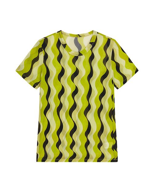 JNBY / ジェーエヌビーワイ Tシャツ | Pop Stripe Second-Skin Top | 詳細10