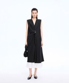 JNBY / ジェーエヌビーワイ ロング・マキシ丈ワンピース | Asymmetric Volume Dress