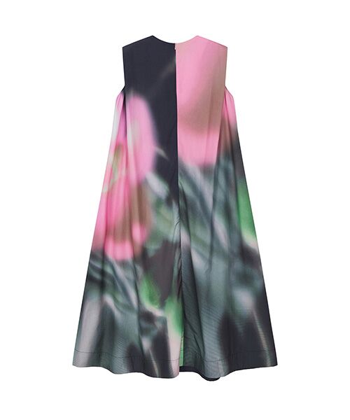 JNBY / ジェーエヌビーワイ ロング・マキシ丈ワンピース | Blur Floral Structured Dress | 詳細7